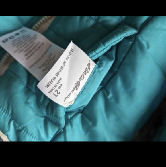 Eddie Bauer 2t winter jacket teal - Picture 2 of 2